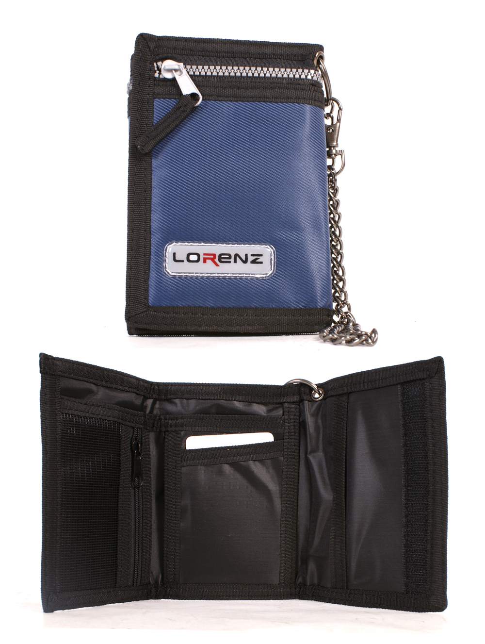 (image for) 8001 NAVY Nylon Sports Wallet, velcro Type Fsten